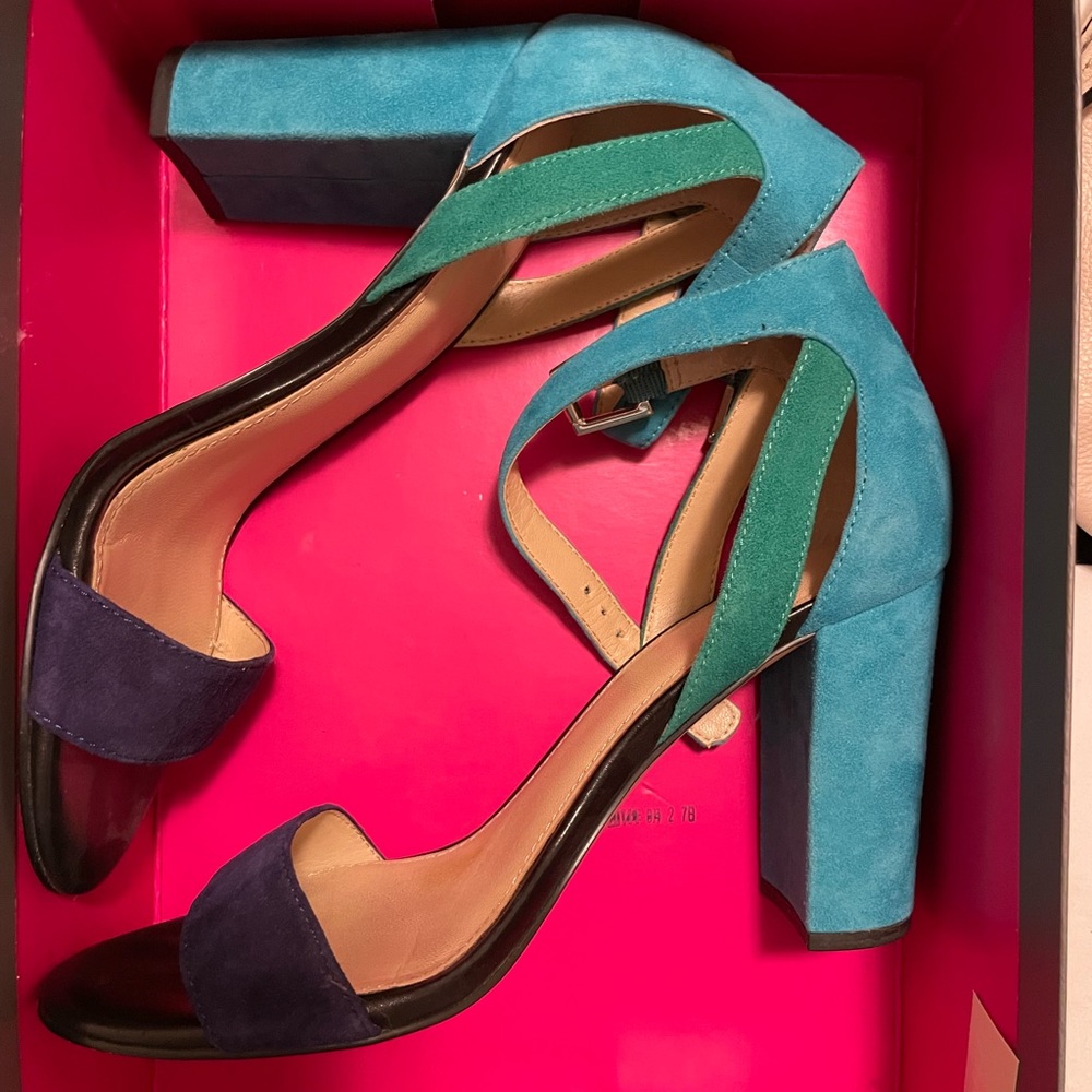 Anthropologie Block Heels